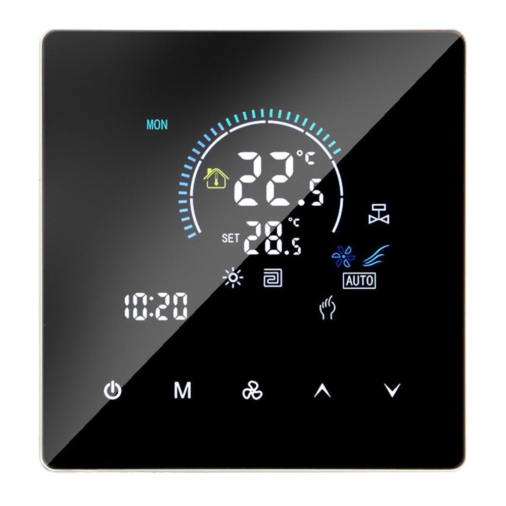 Smart Wifi Thermostat for Ac \u0026 Underfloor Heating: Touch Control \u0026 App Remote!